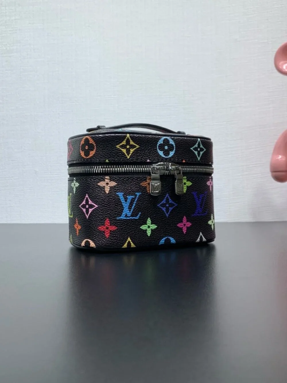 Louis Vuitton x Takashi Murakami Nice Nano Vanity Case